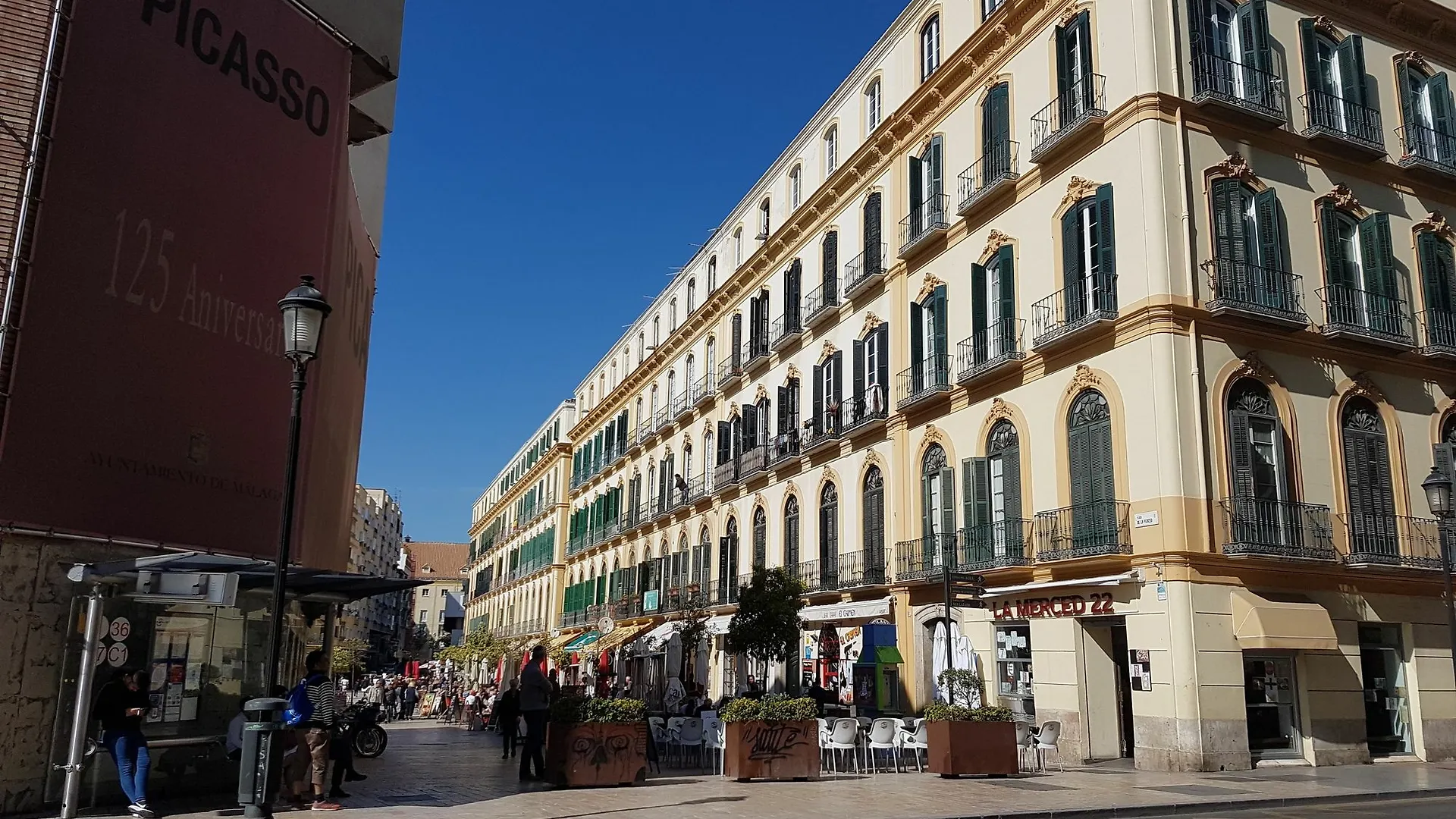 아파트 Homemalaga La Merced Studio